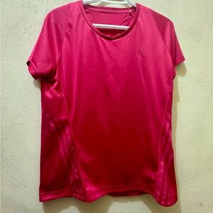 Adidas Supernova Women’s Pink Running Shirt Back Zip Pocket Athletic Top